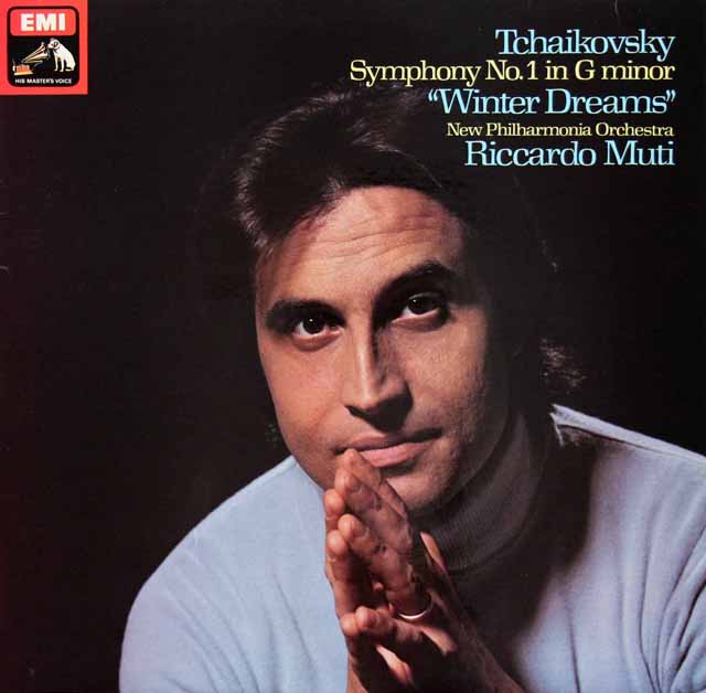 【オリジナル盤】　ムーティのチャイコフスキー/交響曲第1番「冬の日の幻想」　英EMI　3425　LP レコード