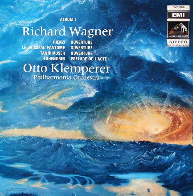 クレンペラーのワーグナー/管弦楽曲集　第1集　仏EMI（VSM）　3425　LP レコード