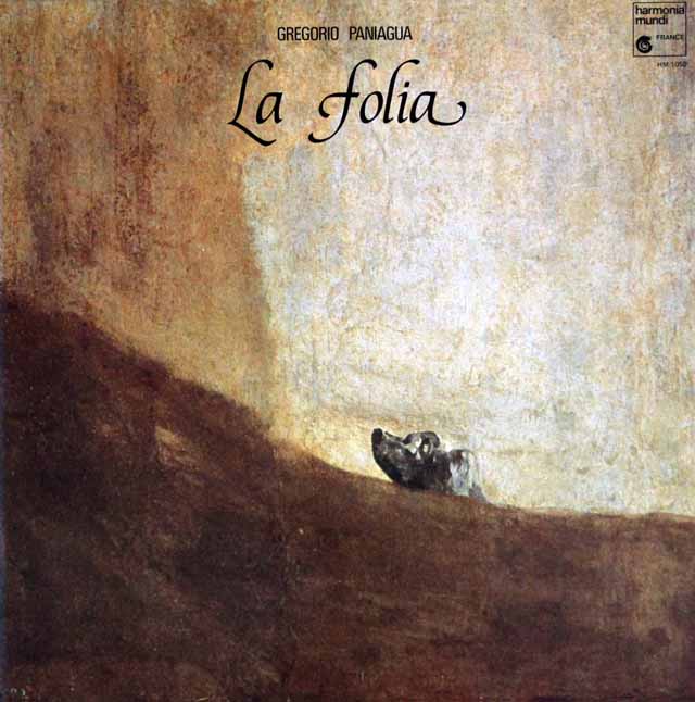 パニアグアの「ラ・フォリア」　仏HM　3426　LP レコード