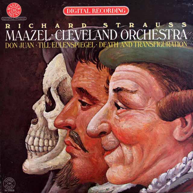 マゼールのR.シュトラウス/「ドン・ファン」、「ティル」、「死と変容」  米CBS　3426　LP レコード