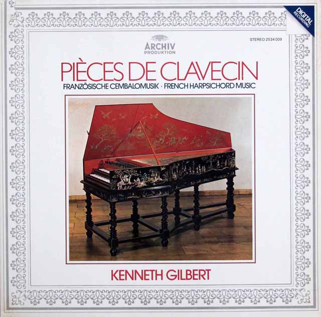 ギルバートのクレランボー/組曲 第1、2番 ほか　独ARCHIV　3426　LP レコード