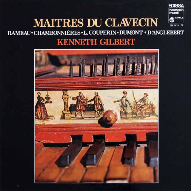 ギルバートのラモー/組曲 ホ短調 ほか　仏HM　3426　LP レコード