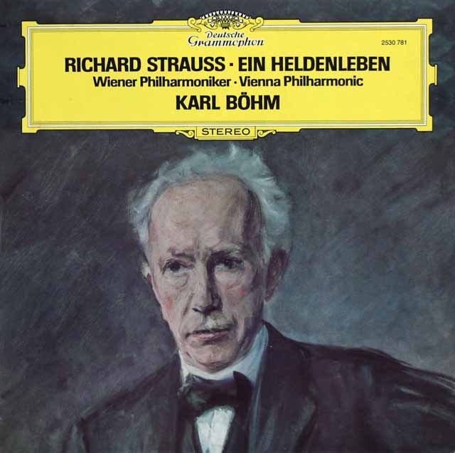 ベームのR.シュトラウス/「英雄の生涯」　独DGG　3427　LP レコード