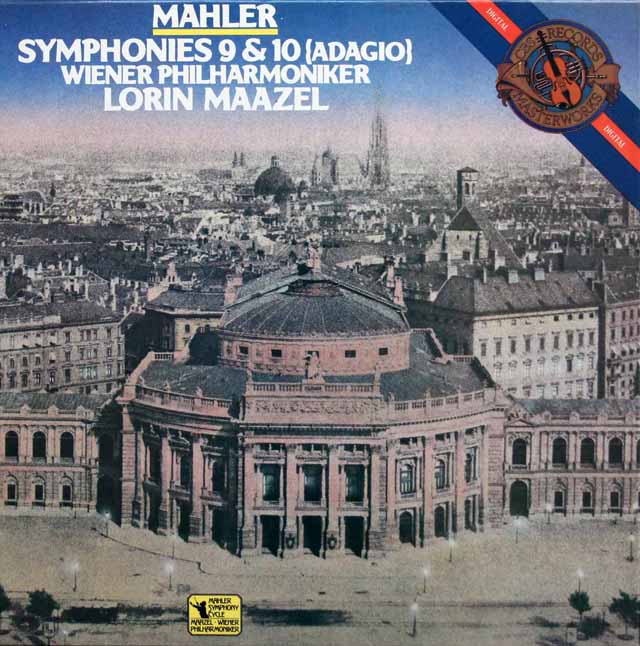 マゼールのマーラー/交響曲第9、10番　蘭CBS　3427　LP レコード