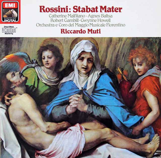 ムーティのロッシーニ/「スターバト・マーテル」　独EMI　3428　LP レコード