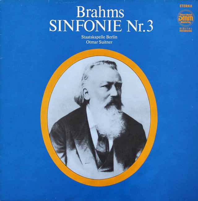 スウィトナーのブラームス/交響曲第3番　独ETERNA　3428　LP レコード