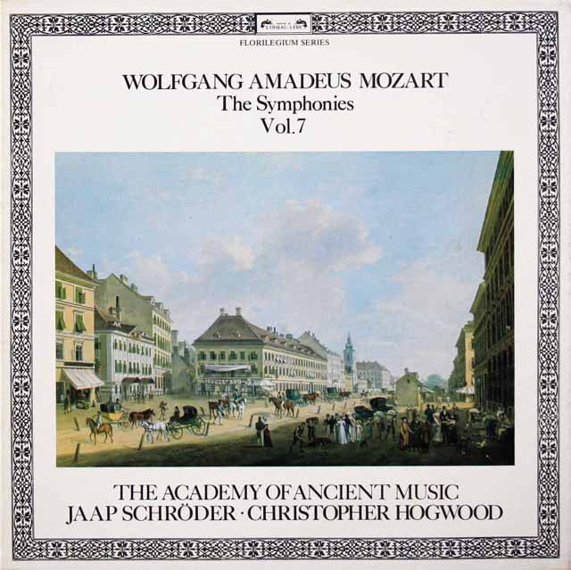 エンシェント室内管弦楽団のモーツァルト/交響曲全集第7巻　「交響曲第40番 ト短調」ほか　蘭L'OISEAU-LYRE　3428　LP レコード
