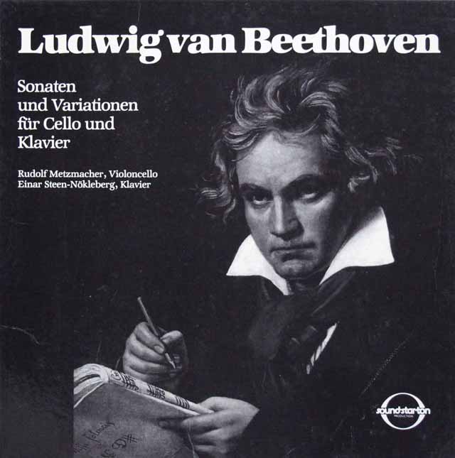 メッツマッハー、ステーン=ノックレベルグのベートーヴェン/チェロソナタ全曲　独sound starton　3429　LP レコード