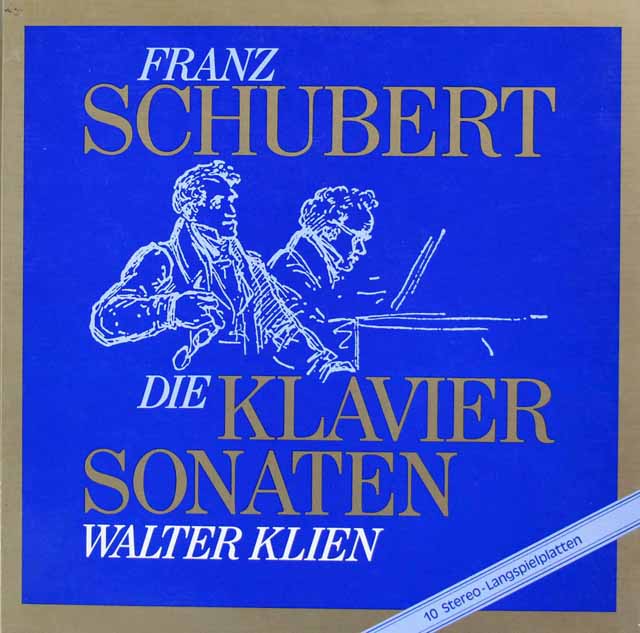 クリーンのシューベルト/ピアノソナタ集　独FSM　3429　LP レコード