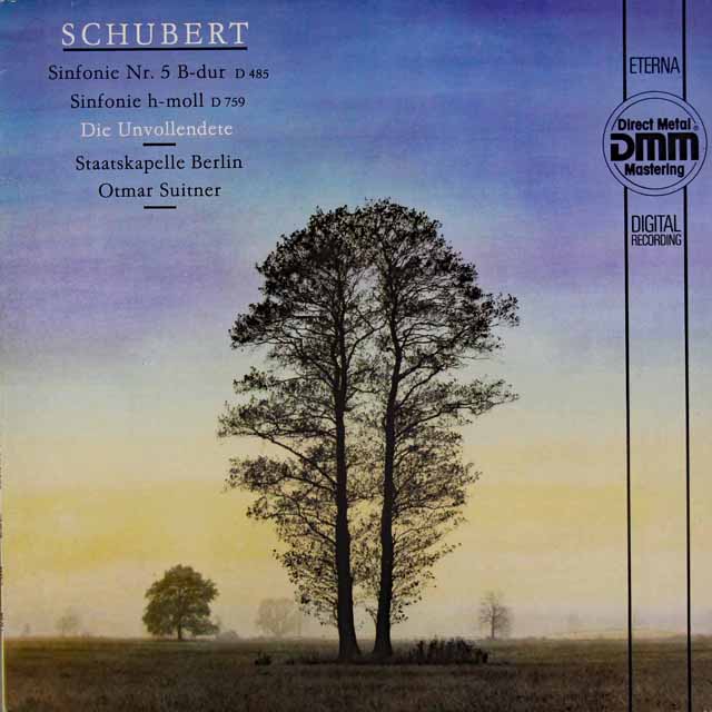 スウィトナーのシューベルト/交響曲第5&7番「未完成」 　独ETERNA　3430　LP レコード
