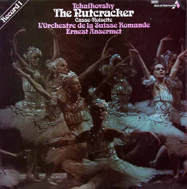 アンセルメのチャイコフスキー/「くるみ割り人形」全曲　英DECCA（Ace of Diamonds）　3430　LP レコード