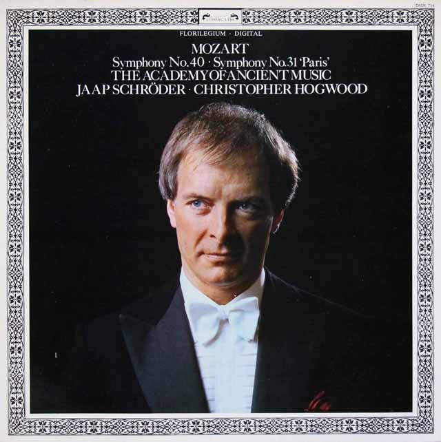 ホグウッドのモーツァルト/交響曲 第31番「パリ」、40番　蘭L'OISEAU-LYRE　3430　LP レコード