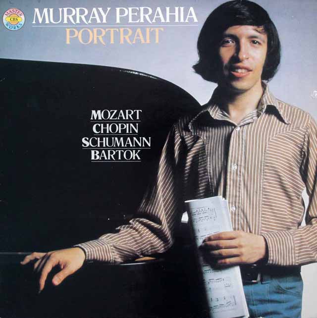 ペライアの「ポートレート」　（モーツァルト、ショパン、シューマン、バルトーク）　独CBS　3431　LP レコード