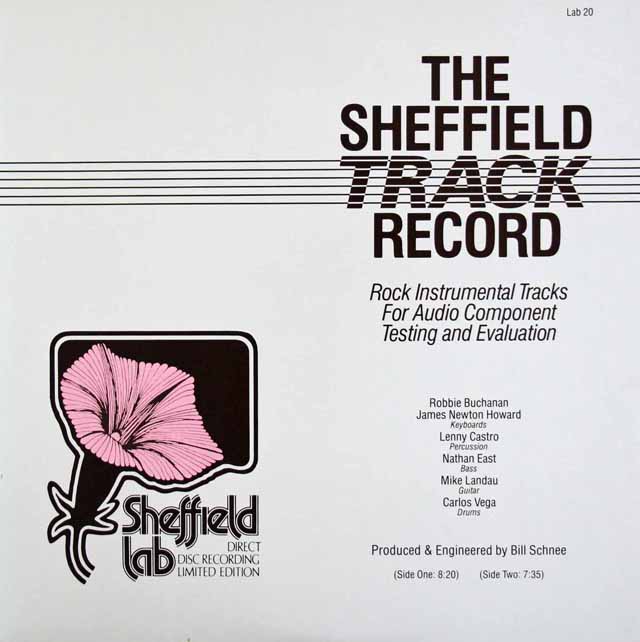 【ダイレクトカット】　ビル・シュネーによる「ザ・シェフィールド・トラック・レコード」　米SHEFFIELD　3432　LP レコード