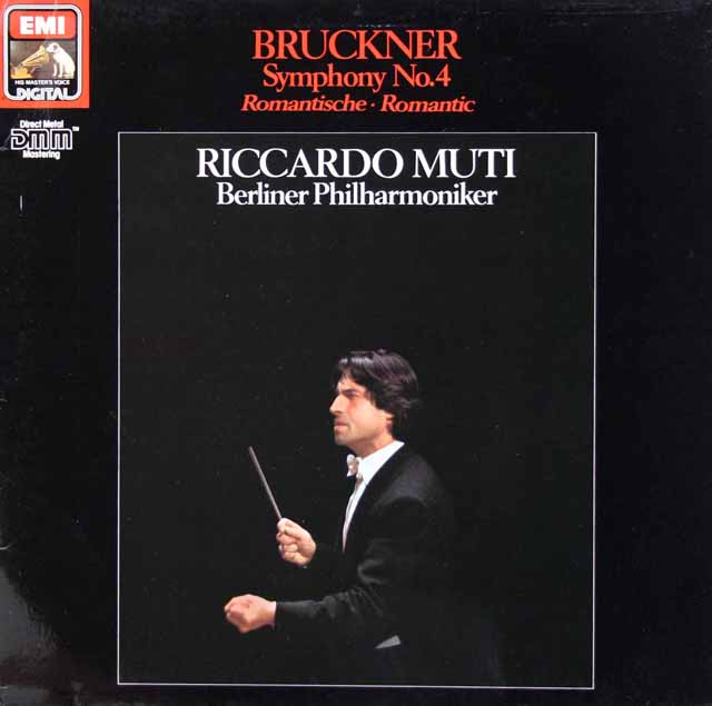 ムーティのブルックナー/交響曲第4番「ロマンティック」　独EMI　3432　LP レコード
