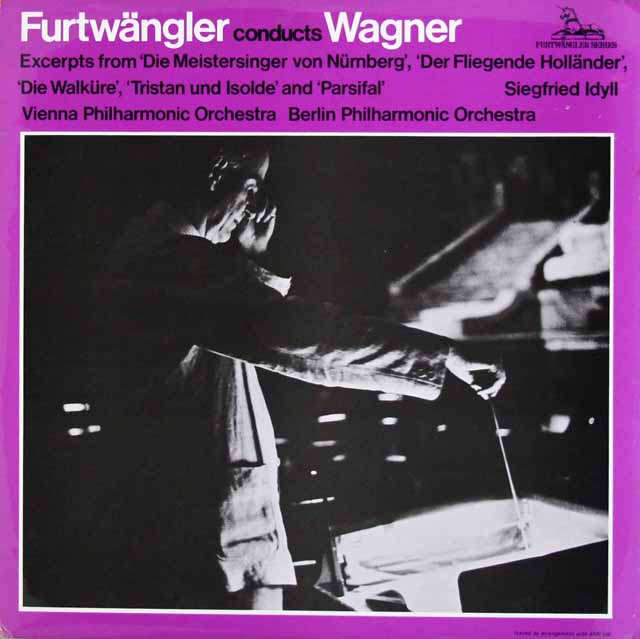 フルトヴェングラーのワーグナー/「ニュルンベルクのマイスタージンガー」前奏曲ほか　英Unicorn　3432　LP レコード