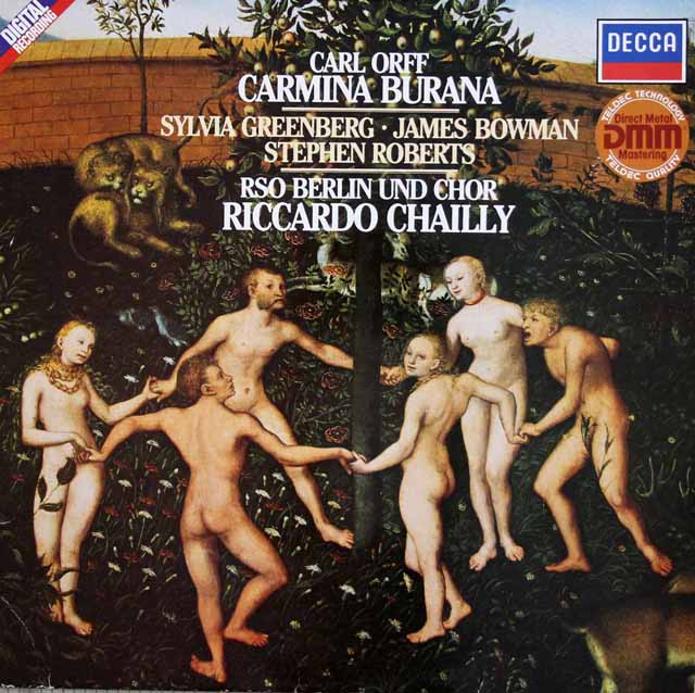 シャイーのオルフ/「カルミナ・ブラーナ」　独DECCA　3432　LP レコード