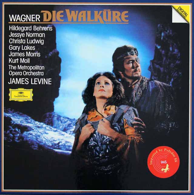 レヴァインのワーグナー/「ワルキューレ」　独DGG　3432　LP レコード