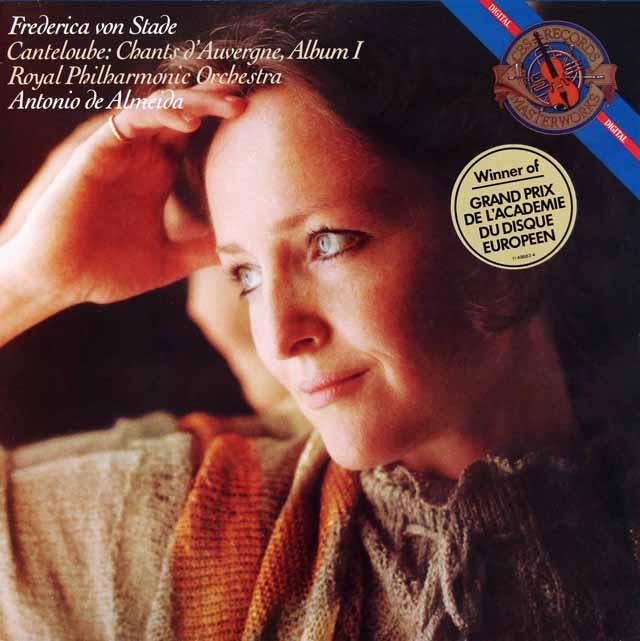 シュターデのカントルーブ/「オーヴェルニュの歌」より　第1巻　独CBS　3433　LP レコード