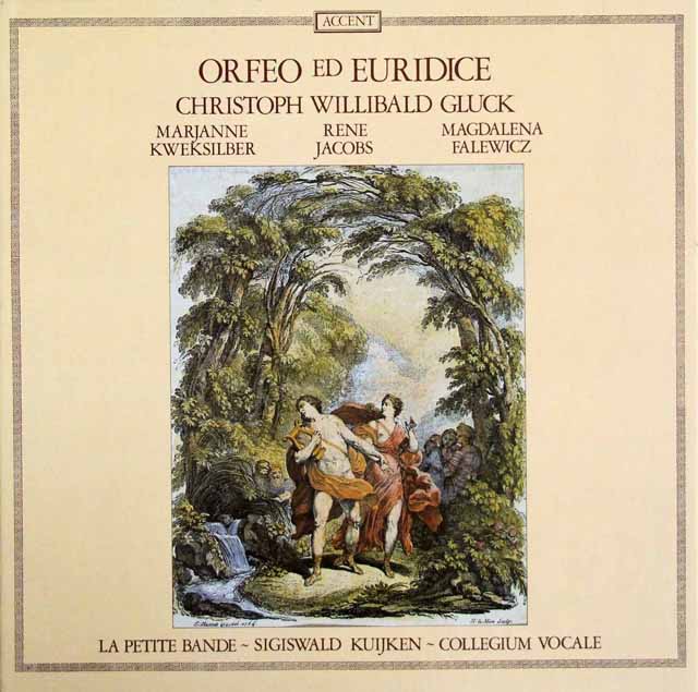 クイケンのグルック/歌劇「オルフェオとエウリディーチェ」　独ACCENT　3433　LP レコード