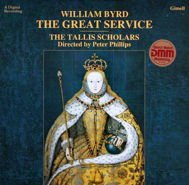 フィリップス、タリス・スコラーズのバード/「大礼拝曲」ほか　独GIMELL RECORDS　3434　LP レコード