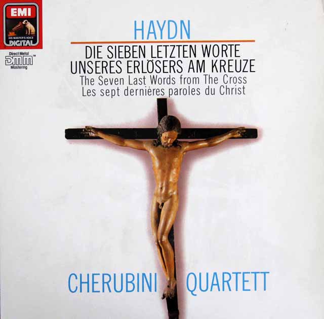 LP レコード ケルビーニ四重奏団のハイドン/十字架上のキリストの最後の7つの言葉 独EMI 3434