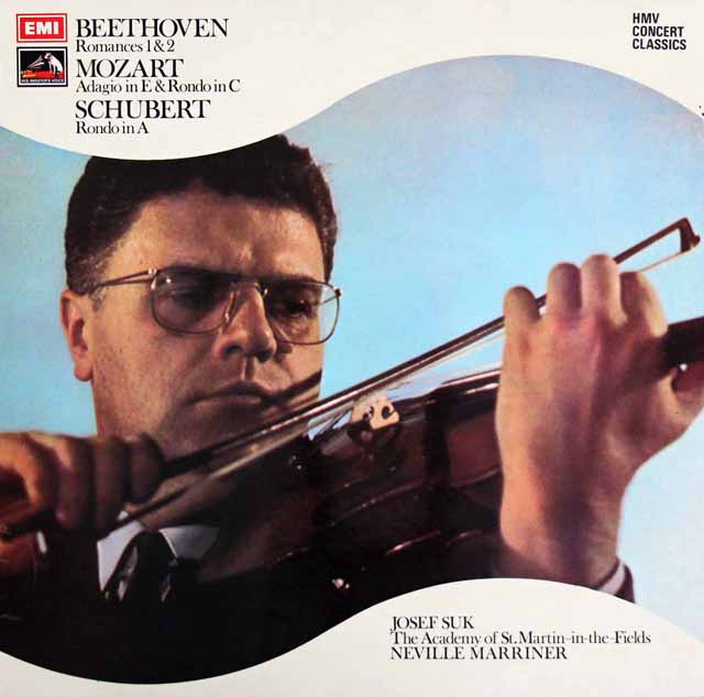 マリナー、スークのモーツァルト、ベートーヴェン、シューベルト　英EMI　3434　LP レコード