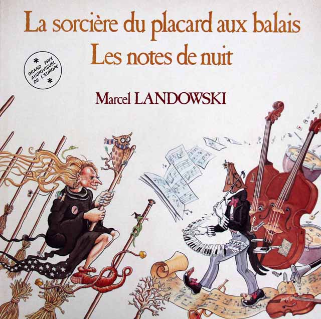 リストンのランドスキ/「箒箪笥の魔女」ほか　仏AUVIDIS　3434　LP レコード