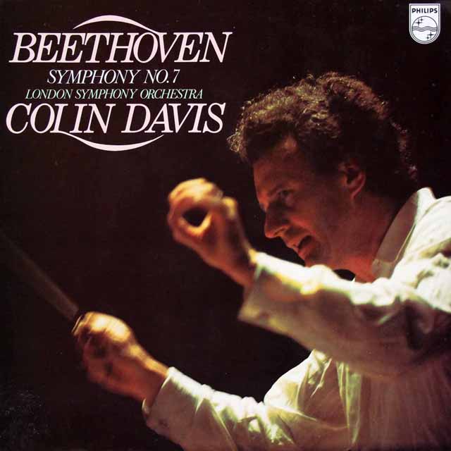 デイヴィスのベートーヴェン/交響曲第7番　蘭PHILIPS　3434　LP レコード