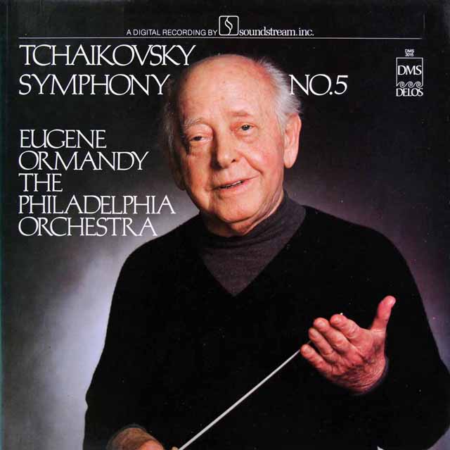 オーマンディのチャイコフスキー/交響曲第5番　日DELOS　3434　LP レコード