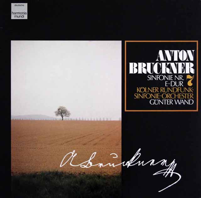 ヴァントのブルックナー/交響曲第7番　独HM　3434　LP レコード