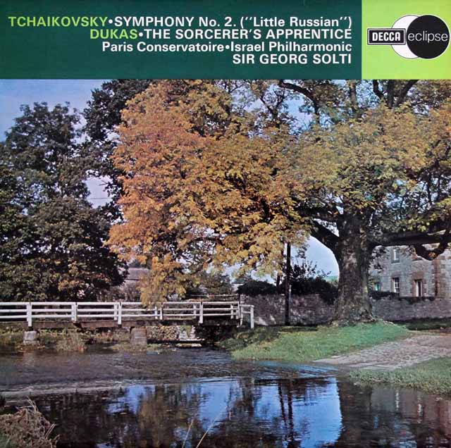 ショルティのチャイコフスキー/交響曲第2番「小ロシア」ほか　英DECCA　3434　LP レコード