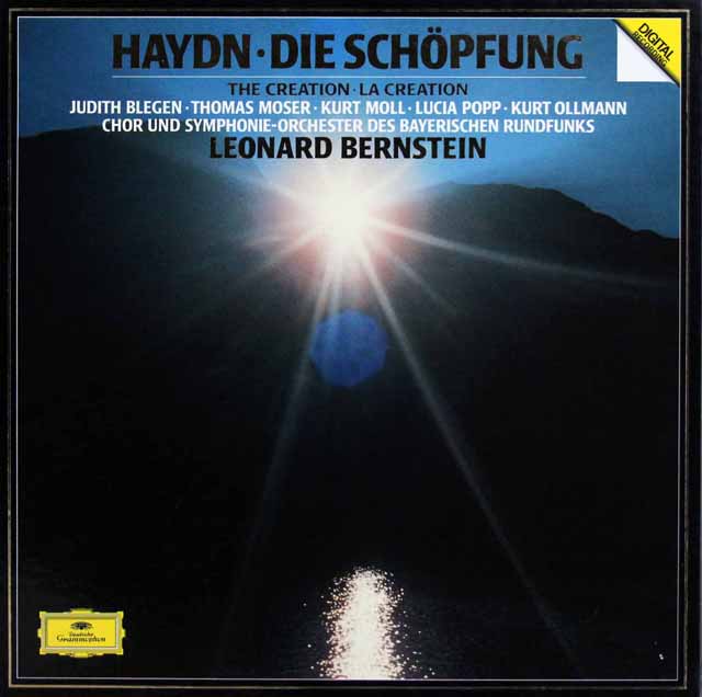 バーンスタインのハイドン/「天地創造」　独DGG　3434　LP レコード