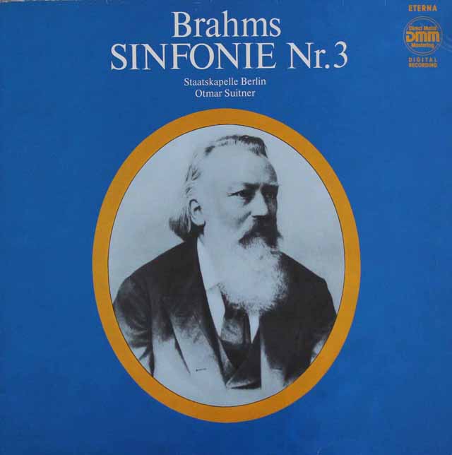 スウィトナーのブラームス/交響曲第3番　独ETERNA　3435　LP レコード