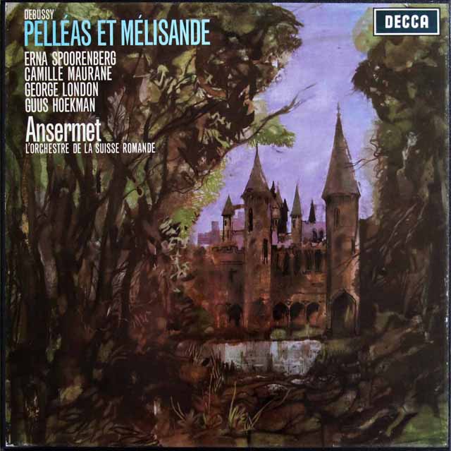 アンセルメのドビュッシー/「ペレアスとメリザンド」全曲　英DECCA　3435　LP レコード