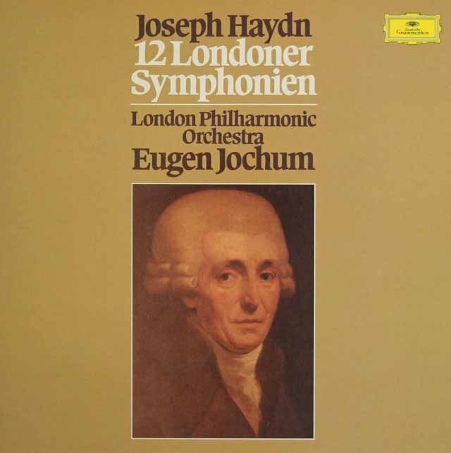ヨッフムのハイドン/ロンドン交響曲（全12曲）　独DGG　3435　LP レコード