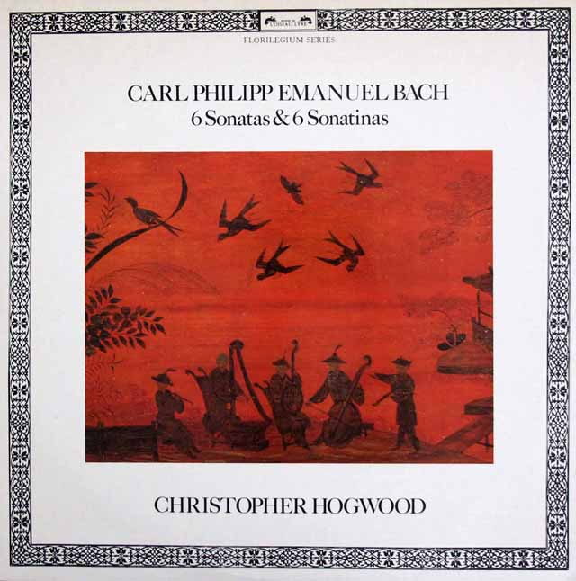 ホグウッドのC.P.E.バッハ/ソナタ、ソナチネ集　蘭L'oiseau-Lyre　3436　LP レコード