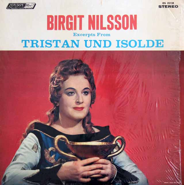ニルソン、クナッパーツブッシュのワーグナー/「トリスタンとイゾルデ」抜粋　英LONDON　3437　LP レコード