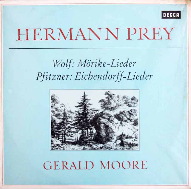 【未開封】　プライのヴォルフ/メーリケ歌曲集ほか　独DECCA　3437　LP レコード