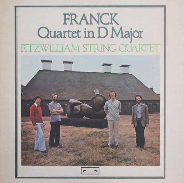 フィッツウィリアム四重奏団のフランク/弦楽四重奏曲 ニ長調　蘭L'OISEAU-LYRE　3437　LP レコード
