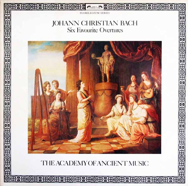 ホグウッドのJ.C.バッハ/6つのお好み序曲　蘭L'OISEAU-LYRE　3437　LP レコード