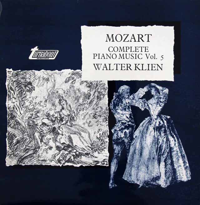 クリーンのモーツァルト/ピアノ作品全集　第5巻　英turnabout　3438　LP レコード