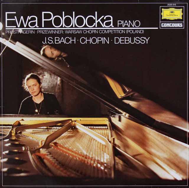 ポブウォツカのバッハ/イタリア風のアリアと変奏　ほか　独DGG　3438　LP レコード