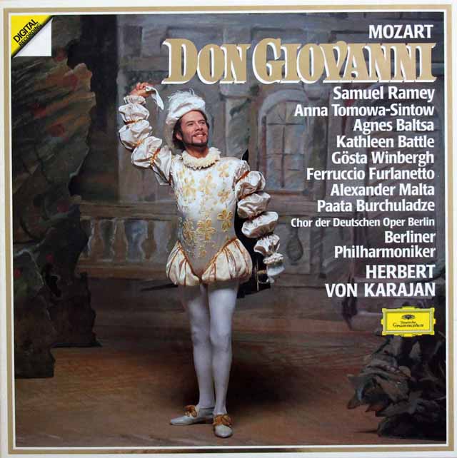 カラヤンのモーツァルト/「ドン・ジョヴァンニ」全曲　独DGG　3438　LP レコード