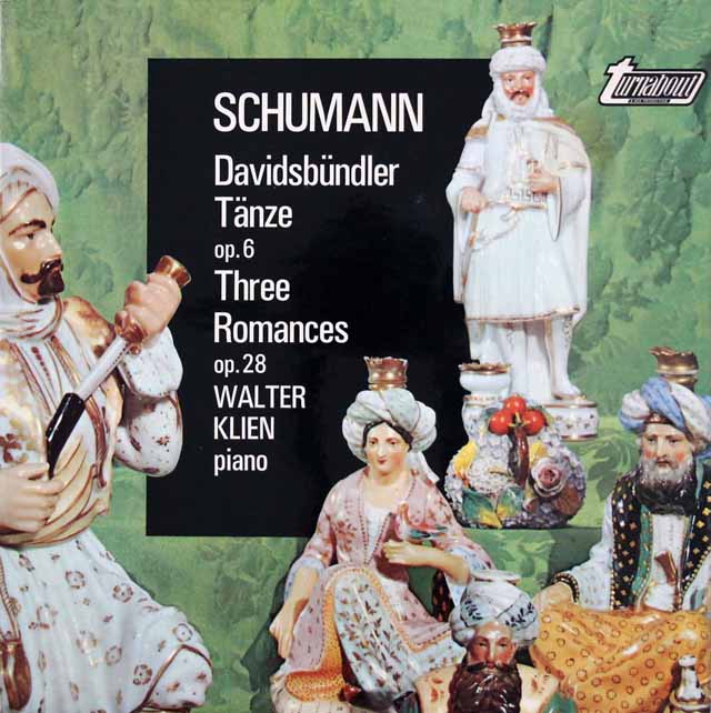 クリーンのシューマン/ダヴィッド同盟曲集ほか　英turnabout　3439　LP レコード