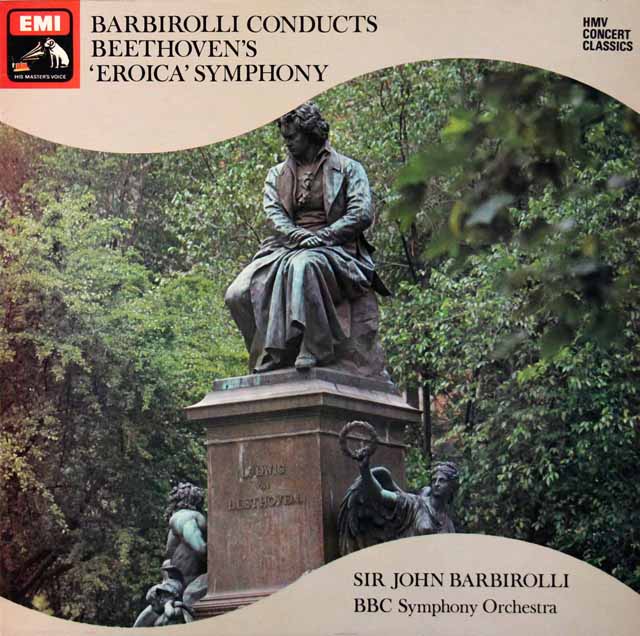 バルビローリのベートーヴェン/交響曲第3番「英雄」　英EMI　3440　LP レコード