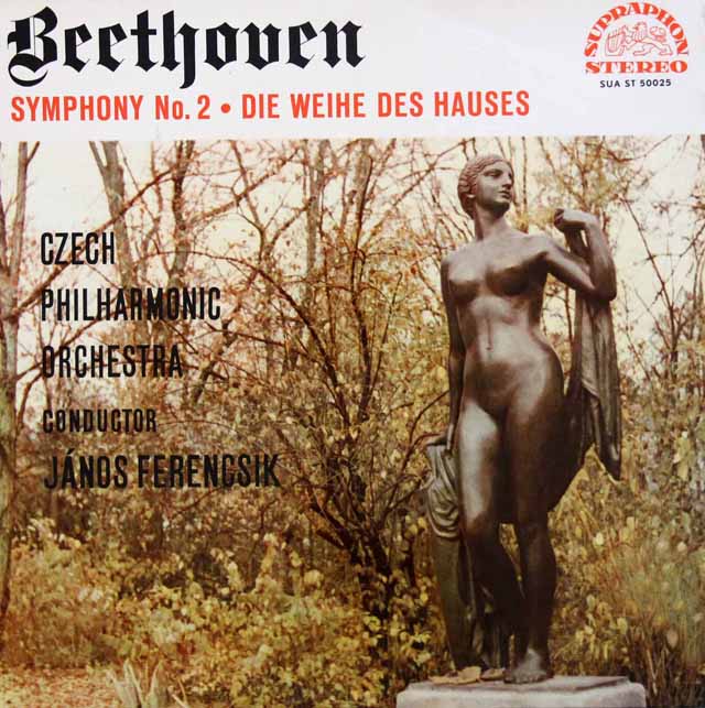 フェレンチクのベートーヴェン/交響曲第2番ほか　チェコスロヴァキアSUPRAPHON　3440　LP レコード