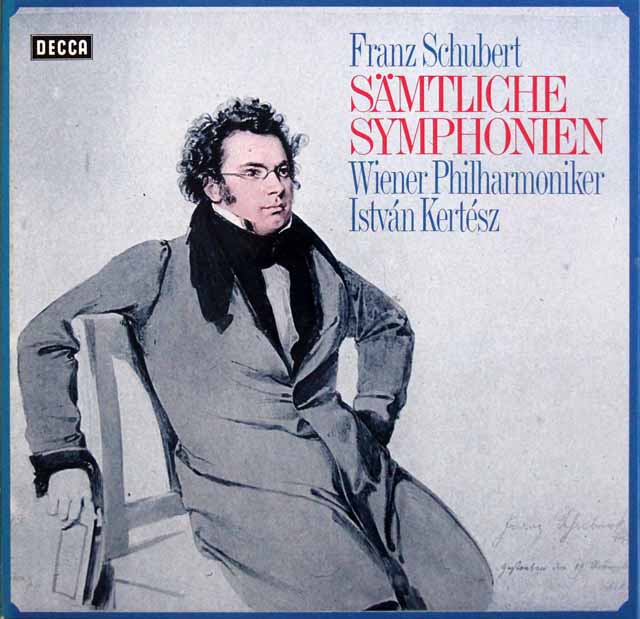 ケルテスのシューベルト/交響曲全集　独DECCA　3440　LP レコード