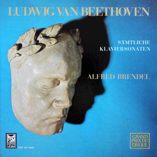 ブレンデルのベートーヴェン/ピアノソナタ全集　独FSM　3440　LP レコード