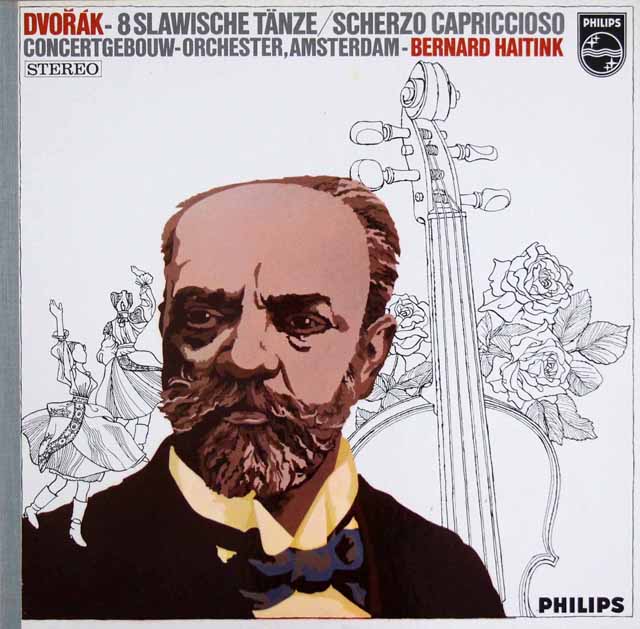 ハイティンクのドヴォルザーク/スラヴ舞曲集ほか　蘭PHILIPS　3441　LP レコード